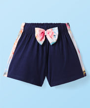 Load image into Gallery viewer, Floral Printed Color Block Crop Top Shorts Set