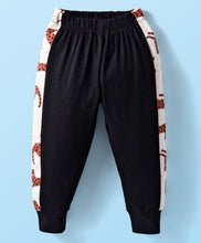 Load image into Gallery viewer, Leopard Printed Cotton Tshirt Jogger Set