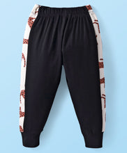 Load image into Gallery viewer, Leopard Printed Cotton Tshirt Jogger Set