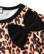 Load image into Gallery viewer, Animal Print Frilled Crop Top Skort Set