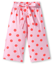 Load image into Gallery viewer, Polka Printed Crop Shirt Belted Palazzo Set