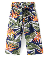 Load image into Gallery viewer, Floral Printed Crop Shirt Belted Palazzo Set
