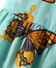 Load image into Gallery viewer, Butterfly Printed Open Strap Top Belted Palazzo Set