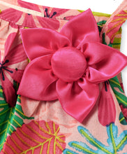 Load image into Gallery viewer, Floral 3 Layered Strap Top Belted Short Set