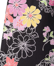 Load image into Gallery viewer, Solid Frilled Crop Top Floral Belted Palazzo Set