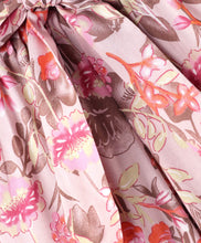Load image into Gallery viewer, One Shoulder Frilled Crop Top Floral Belted Palazzo Set