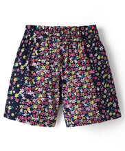 Load image into Gallery viewer, Floral Printed Frilled Top Short Cotton Co-ord Set