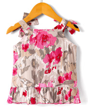 Load image into Gallery viewer, Floral Printed Frilled Top Short Set