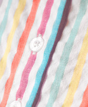 Load image into Gallery viewer, Stripes Printed Frilled Top Short Cotton Set