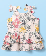 Load image into Gallery viewer, Floral Frilled Top and Palazzo Co-ord Set