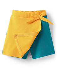 Load image into Gallery viewer, Solid Color Block Top Skort Set - Yellow