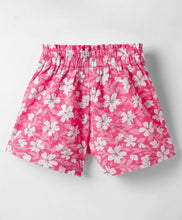 Load image into Gallery viewer, Floral Crop Shirt and Belted Short Cotton Set