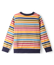 Load image into Gallery viewer, Striped Printed Tshirt Jogger Cotton Set