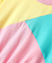 Load image into Gallery viewer, Color Block Cotton Top Flared Leggings Set