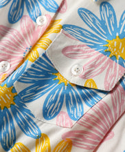 Load image into Gallery viewer, Floral Shirt Style Crop Top Belted Palazzo Co-ord Set