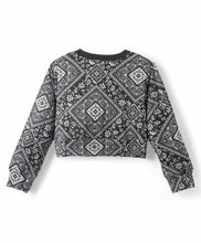 Load image into Gallery viewer, Abstract Printed Crop Top and Pant Co-ord Set