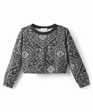 Load image into Gallery viewer, Abstract Printed Crop Top and Pant Co-ord Set