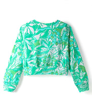 Load image into Gallery viewer, Floral Printed Cotton Crop Top and Pant Set