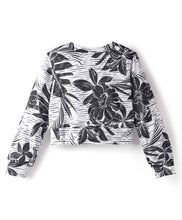 Load image into Gallery viewer, Floral Printed Cotton Crop Top and Pant Set