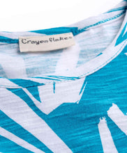 Load image into Gallery viewer, Abstract Printed Frilled Crop Top and Pant Cotton Co-ord Set
