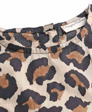 Load image into Gallery viewer, Leopard Print Frilled Crop Top and Pant Cotton Set