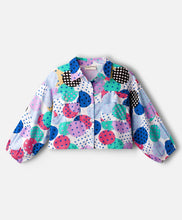 Load image into Gallery viewer, Polka Shirt Style Crop Top Belted Palazzo Co-ord Set