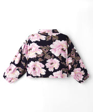 Load image into Gallery viewer, Floral Shirt Style Crop Top Belted Palazzo Co-ord Set