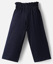 Load image into Gallery viewer, Floral Collar Crop Top with Culotte Pant Set
