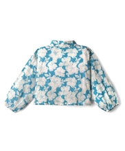 Load image into Gallery viewer, Floral Printed Collar Top with Culotte Pant Set