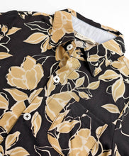 Load image into Gallery viewer, Floral Printed Shirt and Waffle Knit Pant Set