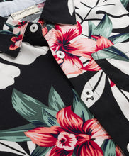 Load image into Gallery viewer, Floral Printed Shirt and Waffle Knit Pant Set