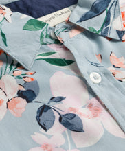 Load image into Gallery viewer, Floral Printed Shirt and Waffle Knit Pant Set