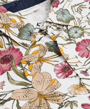 Load image into Gallery viewer, Floral Printed Shirt and Waffle Knit Pant Set