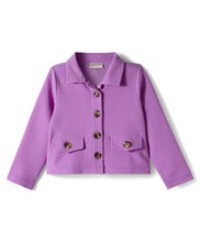 Load image into Gallery viewer, Waffle Knit Solid Color Jacket and Culotte Pant Co-ord Set