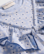 Load image into Gallery viewer, Cotton Floral Printed Ruffled Top and Pant Set