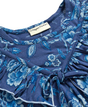 Load image into Gallery viewer, Cotton Floral Printed Ruffled Top and Culotte Pant Set