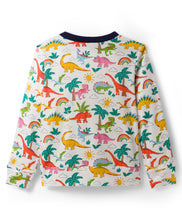 Load image into Gallery viewer, Dinosaur Printed Cotton Tshirt Side Taped Jogger Set