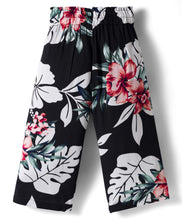 Load image into Gallery viewer, Floral Printed Crop Top Belted Palazzo Co-ord Set