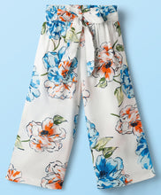 Load image into Gallery viewer, Floral Printed Straped Top Belted Palazzo Set