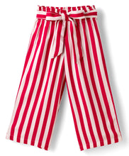 Load image into Gallery viewer, Striped Frilled Top Belted Palazzo Co-ord Set
