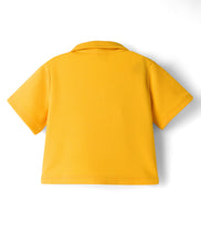 Load image into Gallery viewer, Solid Waffle Textured Crop Shirt Culotte Pant Co-ord Set