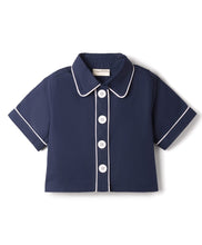 Load image into Gallery viewer, Solid Side Taped Shirt and Short Co-ord Set