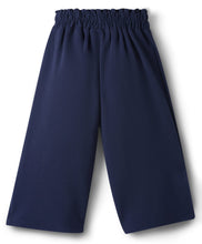 Load image into Gallery viewer, Waffle Fabric Color Block Crop Top Culotte Pant Set