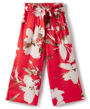 Load image into Gallery viewer, Woven Floral Printed Crop Top Culotte Pant Co-ord Set