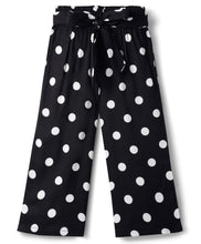 Load image into Gallery viewer, Woven Polka Printed Crop Top Culotte Pant Co-ord Set