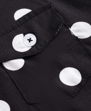 Load image into Gallery viewer, Woven Polka Printed Crop Top Culotte Pant Co-ord Set