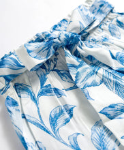 Load image into Gallery viewer, Bow Detailed Crop Top Floral Palazzo Set