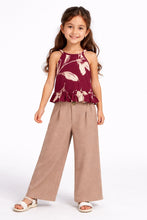 Load image into Gallery viewer, Floral Halter Neck Crop Top and Pant Set