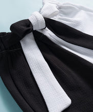 Load image into Gallery viewer, Color Block Waffle Textured Crop Shirt Culotte Pant Co-ord Set