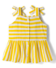 Load image into Gallery viewer, Striped Frill Straped Top Palazzo Co-ord Set